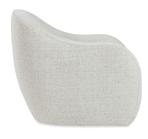 Nash Barrel Back Swivel Accent Chair Usa Crafted Performance Fabric for Modern Living Room