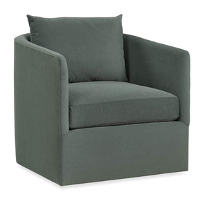 Hooker Furniture Cassia Barrel Back Swivel Chair Handcrafted in Usa for Transitional Living Room Comfort Lake HFCX-1653-009-236594-37