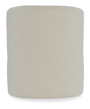 Mavis Swivel Barrel Accent Chair Armless Handcrafted Upholstered for Modern Living Room