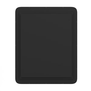 English Elm Jolie 24" x 30" Recessed Bathroom Medicine Cabinet with Rounded Beveled Mirror & Three Shelves Black HFKHD-FM23C0401-L-BLK-GG