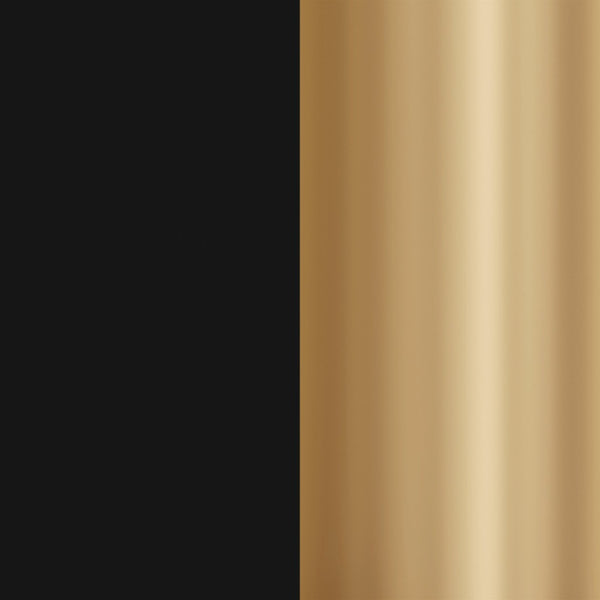 English Elm Jolie 24" x 30" Recessed Bathroom Medicine Cabinet with Rounded Beveled Mirror & Three Shelves Gold HFKHD-FM23C0401-L-GLD-GG