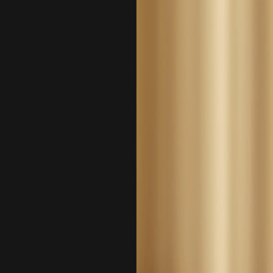 English Elm Jolie 16" x 24" Recessed Bathroom Medicine Cabinet with Rounded Beveled Mirror and Three Shelves Gold HFKHD-FM23C0401-S-GLD-GG