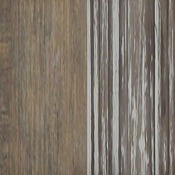 English Elm Folston Rustic Wall-Mounted 6-Cup Mug Organizer with Distressed Wood Finish and Metal Hooks, Easy Install HFKHD-GDI-CRE8-642315-GG