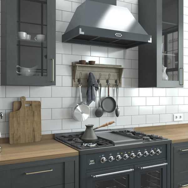 English Elm Daly Wall Mounted Solid Pine Wood Storage Rack with Upper Shelf and 5 Hooks for Organized Spaces Weathered Brown 24"W x 4.33"D x 10"H HFKHD-GDIS-CRE8-142315-GG