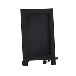 English Elm Canterbury Magnetic Chalkboard Sign with Scrolled Legs – Vintage Charm for Menu, Reminders & Events Black 9.5"W x 1.88"D x 14"H HFKHD-GDIS-CRE8-222315-GG