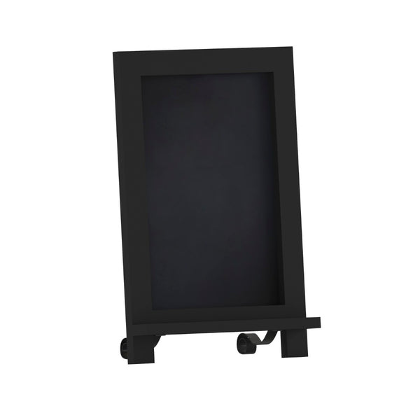 English Elm Canterbury Magnetic Chalkboard Sign with Scrolled Legs – Vintage Charm for Menu, Reminders & Events Black 9.5"W x 1.88"D x 14"H HFKHD-GDIS-CRE8-222315-GG