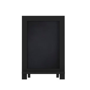 English Elm Canterbury Magnetic Chalkboard Sign with Scrolled Legs – Vintage Charm for Menu, Reminders & Events Black 9.5"W x 1.88"D x 14"H HFKHD-GDIS-CRE8-222315-GG