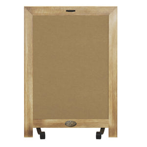 English Elm Canterbury Magnetic Chalkboard Sign with Scrolled Legs – Vintage Charm for Menu, Reminders & Events Torched Brown 12"W x 1.88"D x 17"H HFKHD-GDIS-CRE8-622315-GG