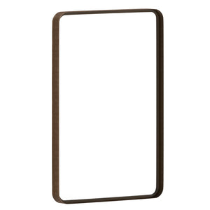 English Elm Janinne Decorative Wall Mirror - Modern Minimalist Design, Versatile Mounting for Any Space Decor Brushed Bronze 20"W x 30"L HFMHD-GDI-CRE8-312315-GG