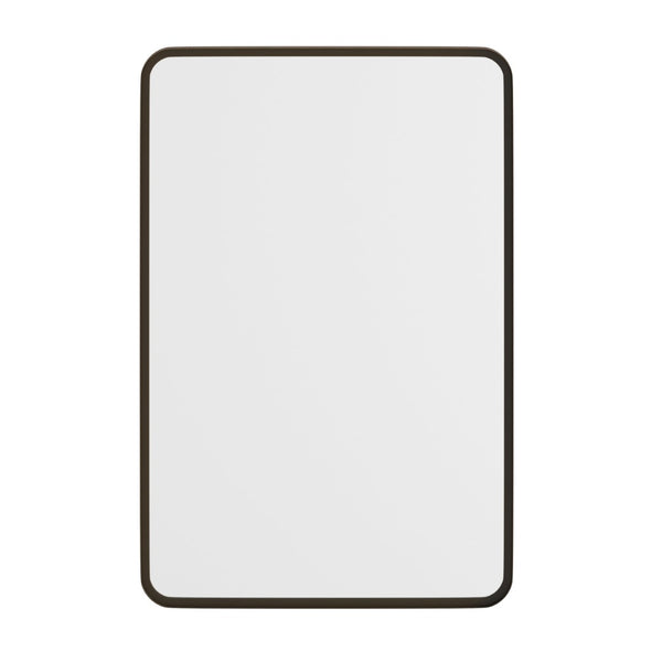 English Elm Janinne Decorative Wall Mirror - Modern Minimalist Design, Versatile Mounting for Any Space Decor Brushed Bronze 20"W x 30"L HFMHD-GDI-CRE8-312315-GG