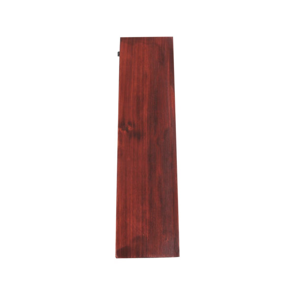 English Elm Sheehan Solid Wood Memorial Flag Display Case - Elegant Shadowbox for American Veteran Flag Protection Mahogany 17.5"W x 3"D x 12.5"H HFMHD-GDIS-CRE8-254315-GG