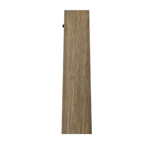 English Elm Sheehan Solid Wood Memorial Flag Display Case - Elegant Shadowbox for American Veteran Flag Protection Weathered Brown Wood 17.5"W x 3"D x 12.5"H HFMHD-GDIS-CRE8-702315-GG