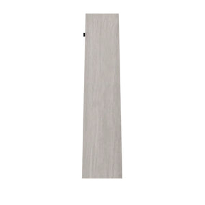 English Elm Sheehan Solid Wood Memorial Flag Display Case - Elegant Shadowbox for American Veteran Flag Protection White Wash 17.5"W x 3"D x 12.5"H HFMHD-GDIS-CRE8-802315-GG