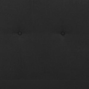 English Elm Tribeca Full Size Tufted Upholstered Platform Bed with CertiPUR-US Certified Pocket Spring Mattress Black HG-BM10-22-GG