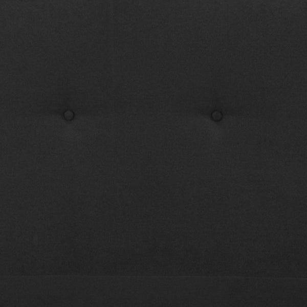 English Elm Tribeca Full Size Tufted Upholstered Platform Bed with CertiPUR-US Certified Pocket Spring Mattress Black HG-BM10-22-GG