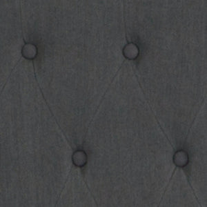 English Elm Riverdale Queen Size Tufted Platform Bed & Hybrid Mattress Set – Elegant Sleep Solution for Your Home Dark Gray HG-BMF-47-GG