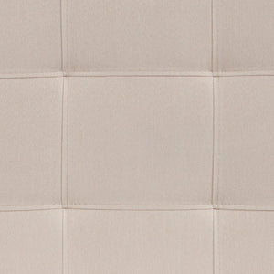 English Elm Bedford Tufted Upholstered Full Size Headboard for Elegant Bedroom Style and Comfortable Support Beige In Stock. Usually ships in 24 - 48 business hours HG-HB1704-F-B-GG