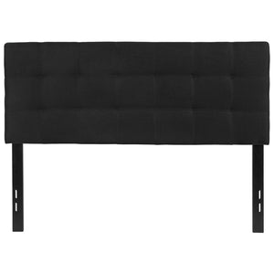 English Elm Bedford Tufted Upholstered Full Size Headboard for Elegant Bedroom Style and Comfortable Support Black In Stock. Usually ships in 24 - 48 business hours HG-HB1704-F-BK-GG