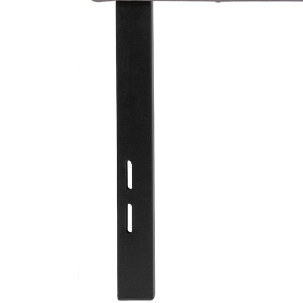 English Elm Bedford Tufted Upholstered Full Size Headboard for Elegant Bedroom Style and Comfortable Support Light Gray In Stock. Usually ships in 24 - 48 business hours HG-HB1704-F-LG-GG