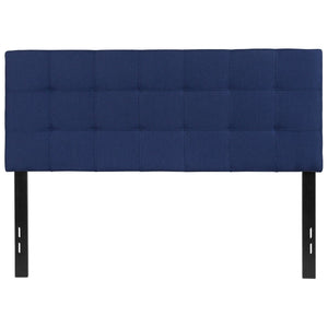 English Elm Bedford Tufted Upholstered Full Size Headboard for Elegant Bedroom Style and Comfortable Support Navy In Stock. Usually ships in 24 - 48 business hours HG-HB1704-F-N-GG