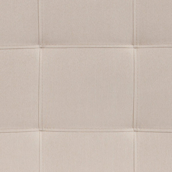 English Elm Bedford Tufted Upholstered Full Size Headboard for Elegant Bedroom Style and Comfortable Support Beige In Stock. Usually ships in 24 - 48 business hours HG-HB1704-K-B-GG