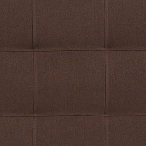 English Elm Bedford Tufted Upholstered Full Size Headboard for Elegant Bedroom Style and Comfortable Support Dark Brown In Stock. Usually ships in 24 - 48 business hours HG-HB1704-K-DBR-GG