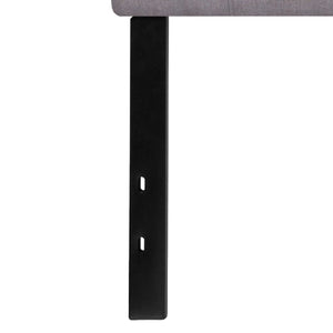 English Elm Bedford Tufted Upholstered Full Size Headboard for Elegant Bedroom Style and Comfortable Support Light Gray In Stock. Usually ships in 24 - 48 business hours HG-HB1704-K-LG-GG