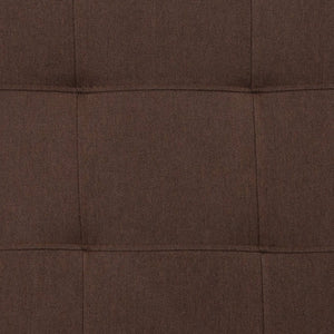 English Elm Bedford Tufted Upholstered Full Size Headboard for Elegant Bedroom Style and Comfortable Support Dark Brown In Stock. Usually ships in 24 - 48 business hours HG-HB1704-Q-DBR-GG