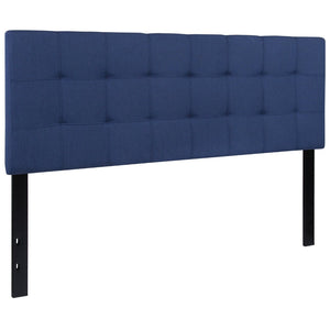 English Elm Bedford Tufted Upholstered Full Size Headboard for Elegant Bedroom Style and Comfortable Support Navy In Stock. Usually ships in 24 - 48 business hours HG-HB1704-Q-N-GG