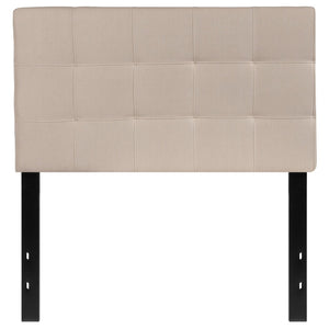 English Elm Bedford Tufted Upholstered Full Size Headboard for Elegant Bedroom Style and Comfortable Support Beige In Stock. Usually ships in 24 - 48 business hours HG-HB1704-T-B-GG