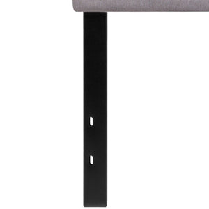 English Elm Bedford Tufted Upholstered Full Size Headboard for Elegant Bedroom Style and Comfortable Support Light Gray In Stock. Usually ships in 24 - 48 business hours HG-HB1704-T-LG-GG