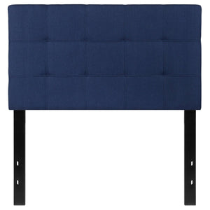 English Elm Bedford Tufted Upholstered Full Size Headboard for Elegant Bedroom Style and Comfortable Support Navy In Stock. Usually ships in 24 - 48 business hours HG-HB1704-T-N-GG