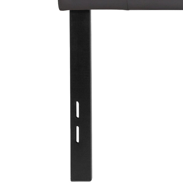 English Elm Lennox Tufted Upholstered Full Size Headboard for Stylish Bedroom Upgrade with Easy Assembly Gray In Stock. Usually ships in 24 - 48 business hours HG-HB1705-F-GY-GG