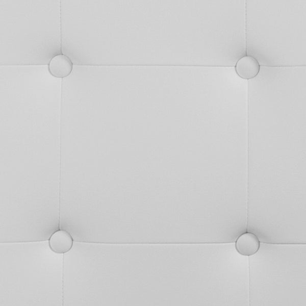 English Elm Lennox Tufted Upholstered Full Size Headboard for Stylish Bedroom Upgrade with Easy Assembly White In Stock. Usually ships in 24 - 48 business hours HG-HB1705-Q-W-GG