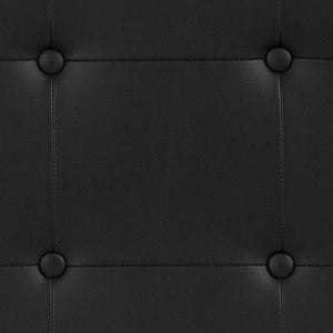 English Elm Lennox Tufted Upholstered Full Size Headboard for Stylish Bedroom Upgrade with Easy Assembly Black In Stock. Usually ships in 24 - 48 business hours HG-HB1705-T-BK-GG