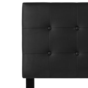English Elm Lennox Tufted Upholstered Full Size Headboard for Stylish Bedroom Upgrade with Easy Assembly Black In Stock. Usually ships in 24 - 48 business hours HG-HB1705-T-BK-GG