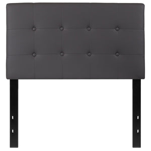 English Elm Lennox Tufted Upholstered Full Size Headboard for Stylish Bedroom Upgrade with Easy Assembly Gray In Stock. Usually ships in 24 - 48 business hours HG-HB1705-T-GY-GG