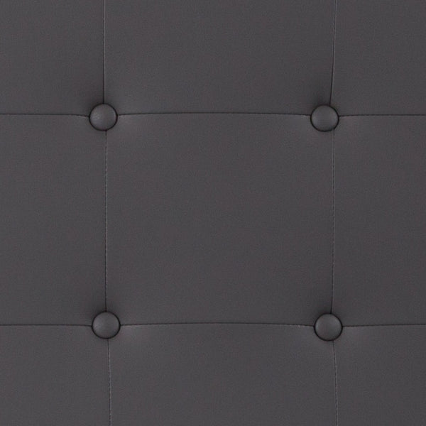 English Elm Lennox Tufted Upholstered Full Size Headboard for Stylish Bedroom Upgrade with Easy Assembly Gray In Stock. Usually ships in 24 - 48 business hours HG-HB1705-T-GY-GG