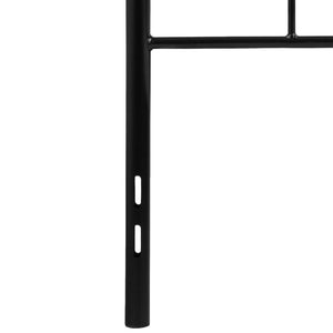 English Elm Woodstock Decorative Metal Queen Size Headboard - Stylish Design for Modern Bedrooms and Comfort Black In Stock. Usually ships in 24 - 48 business hours HG-HB1706-T-GG
