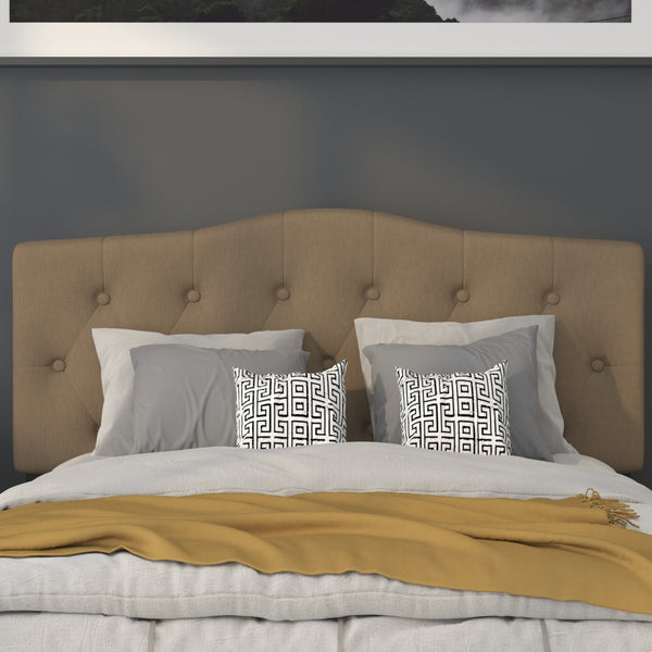 English Elm Cambridge Tufted Upholstered Full Size Headboard for Stylish Bedroom Makeover & Comfortable Living Dark Brown In Stock. Usually ships in 24 - 48 business hours HG-HB1708-F-DBR-GG