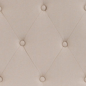 English Elm Cambridge Tufted Upholstered Full Size Headboard for Stylish Bedroom Makeover & Comfortable Living Beige In Stock. Usually ships in 24 - 48 business hours HG-HB1708-K-B-GG