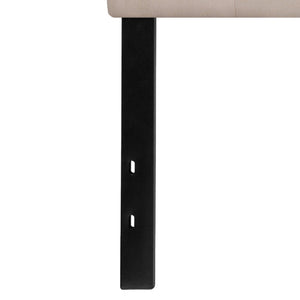 English Elm Cambridge Tufted Upholstered Full Size Headboard for Stylish Bedroom Makeover & Comfortable Living Beige In Stock. Usually ships in 24 - 48 business hours HG-HB1708-K-B-GG