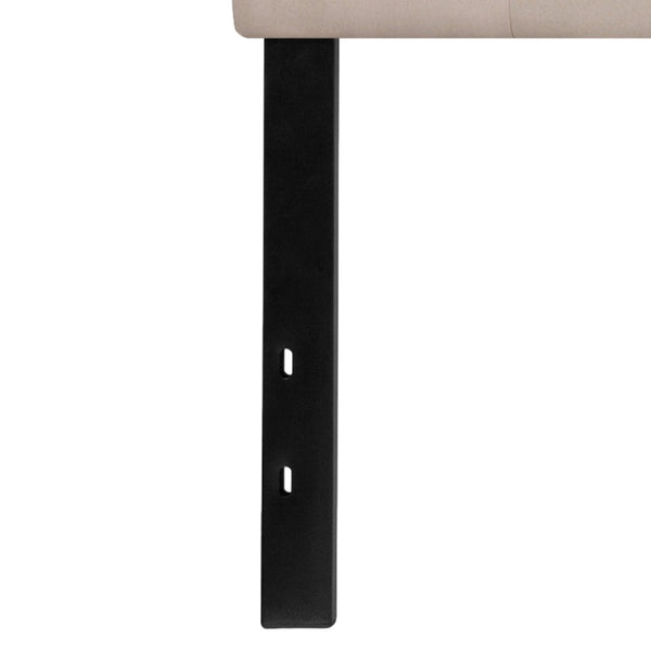 English Elm Cambridge Tufted Upholstered Full Size Headboard for Stylish Bedroom Makeover & Comfortable Living Beige In Stock. Usually ships in 24 - 48 business hours HG-HB1708-K-B-GG