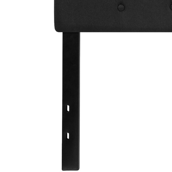 English Elm Cambridge Tufted Upholstered Full Size Headboard for Stylish Bedroom Makeover & Comfortable Living Black In Stock. Usually ships in 24 - 48 business hours HG-HB1708-K-BK-GG