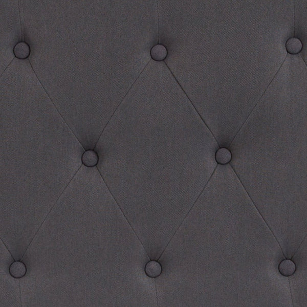 English Elm Cambridge Tufted Upholstered Full Size Headboard for Stylish Bedroom Makeover & Comfortable Living Dark Gray In Stock. Usually ships in 24 - 48 business hours HG-HB1708-K-DG-GG