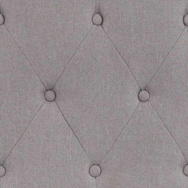 English Elm Cambridge Tufted Upholstered Full Size Headboard for Stylish Bedroom Makeover & Comfortable Living Light Gray In Stock. Usually ships in 24 - 48 business hours HG-HB1708-K-LG-GG