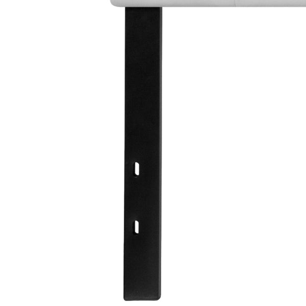 English Elm Cambridge Tufted Upholstered Full Size Headboard for Stylish Bedroom Makeover & Comfortable Living White In Stock. Usually ships in 24 - 48 business hours HG-HB1708-K-W-GG