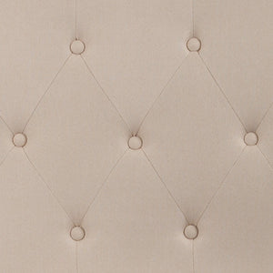 English Elm Cambridge Tufted Upholstered Full Size Headboard for Stylish Bedroom Makeover & Comfortable Living Beige In Stock. Usually ships in 24 - 48 business hours HG-HB1708-Q-B-GG