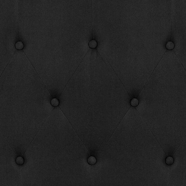 English Elm Cambridge Tufted Upholstered Full Size Headboard for Stylish Bedroom Makeover & Comfortable Living Black In Stock. Usually ships in 24 - 48 business hours HG-HB1708-Q-BK-GG