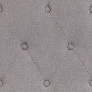 English Elm Cambridge Tufted Upholstered Full Size Headboard for Stylish Bedroom Makeover & Comfortable Living Light Gray In Stock. Usually ships in 24 - 48 business hours HG-HB1708-Q-LG-GG